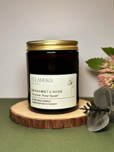 Load image into Gallery viewer, BERGAMOT & ROSE Candle