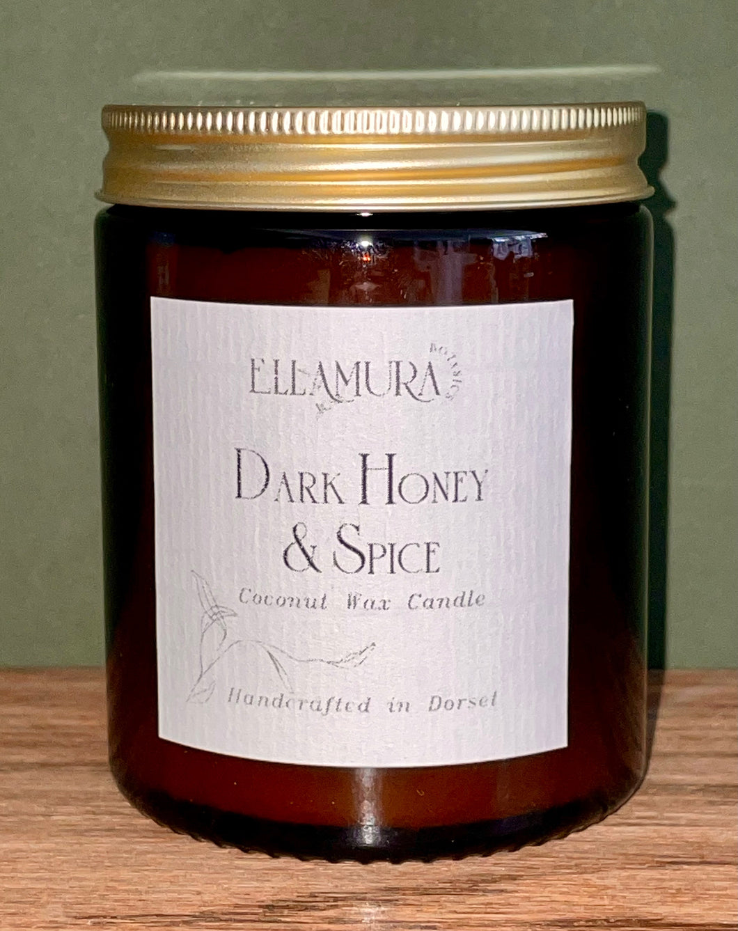 Dark Honey & Spice Candle