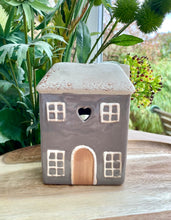 Load image into Gallery viewer, Grey Ceramic House Oil / Wax Burner
