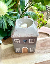 Load image into Gallery viewer, Grey Ceramic House Oil / Wax Burner
