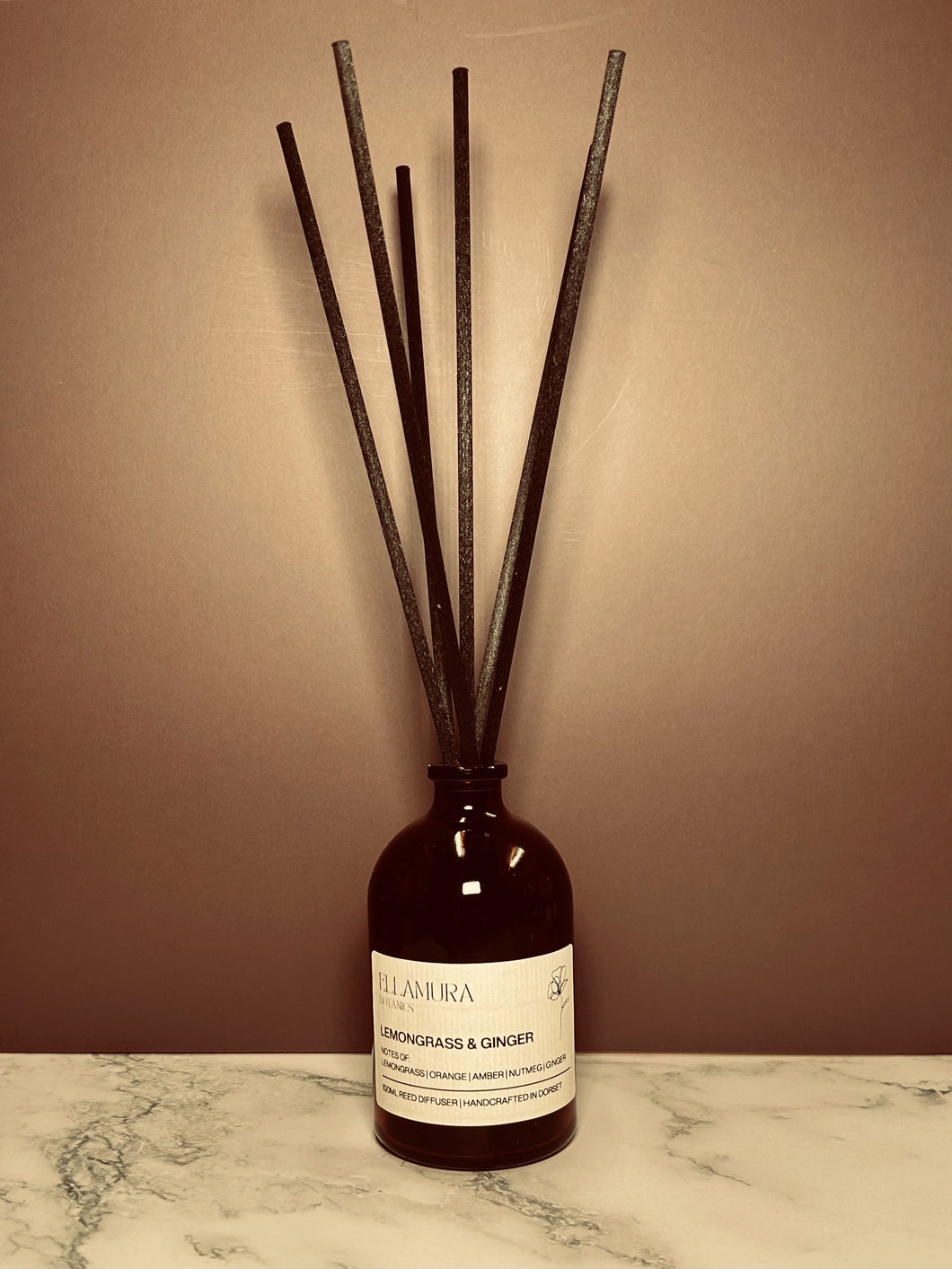 Lemongrass & Ginger Fibre Reed Diffuser