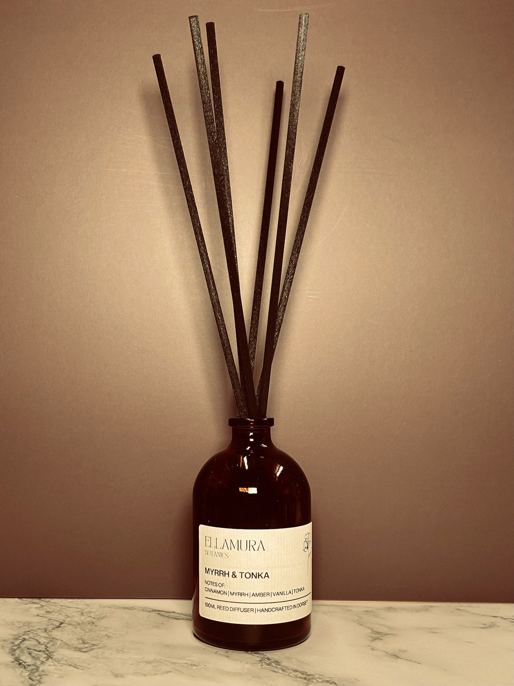 Myrrh & Tonka Fibre Reed Diffuser