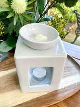 Load image into Gallery viewer, Large Square White Wax / Oil Burner
