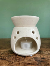 Load image into Gallery viewer, Stoneware Speckled Oil / Wax Burner
