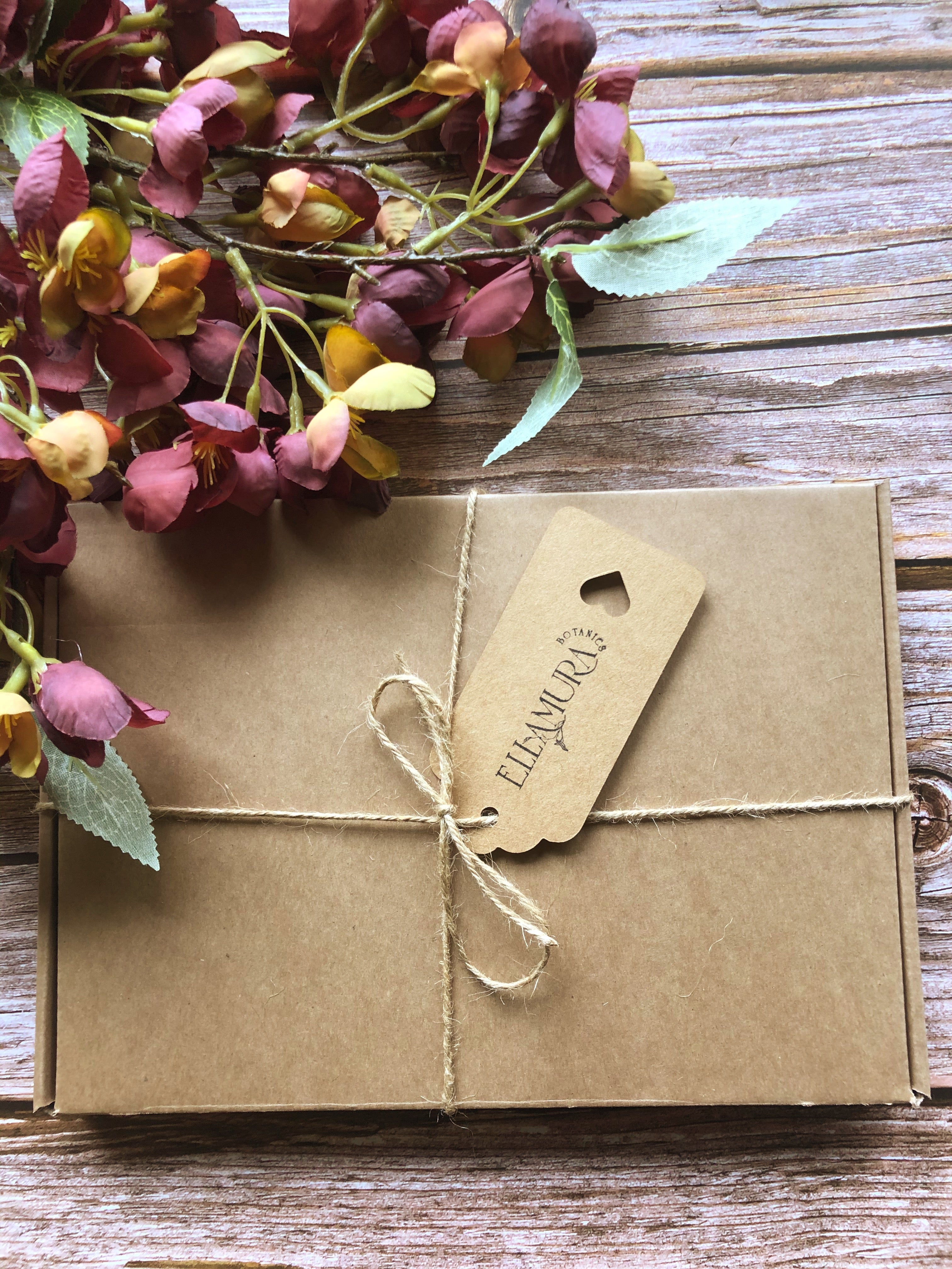 Essential Oil Candle Gift Box